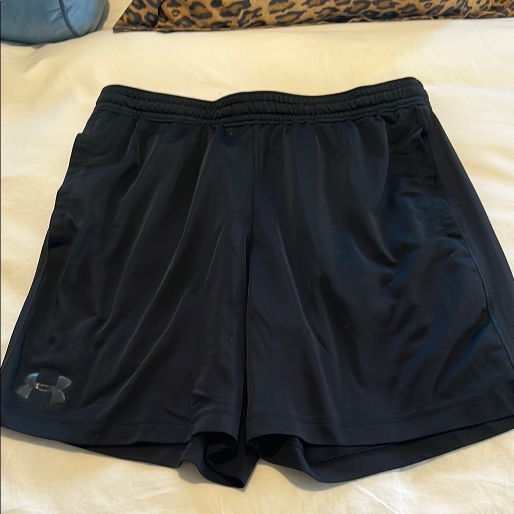 Under Armour Men's Black Athletic Shorts